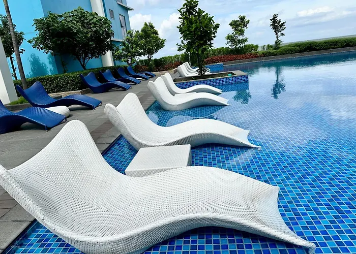 Modern 1bedroom Direct Manilabay Seaview Okada Airport Spacious Manila