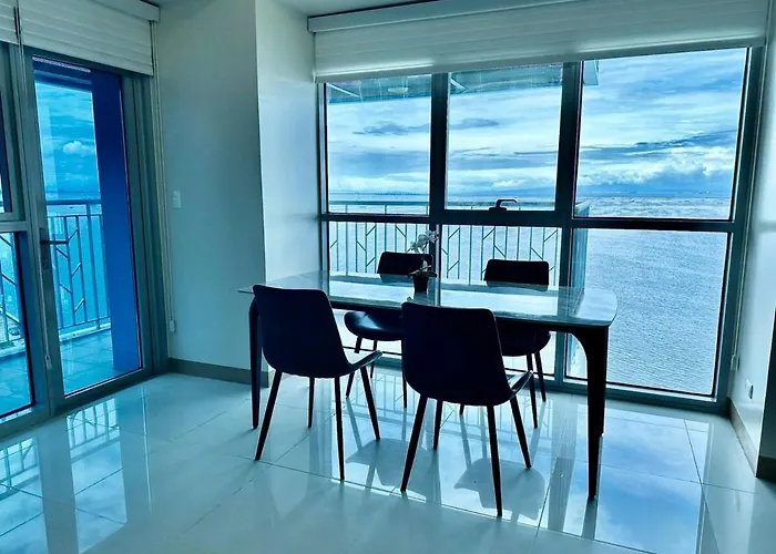 Modern 1bedroom Direct Manilabay Seaview Okada Airport Spacious Apartamento